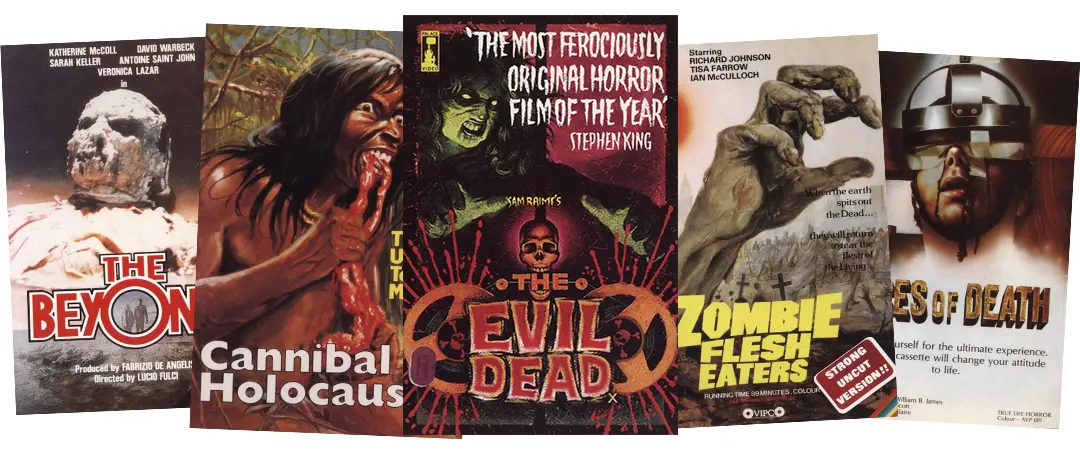 video nasties posters
